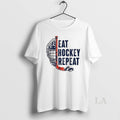 Original Eat Hockey Repeat T-Shirts, Hoodie, Sweatshirt | AU01DripNestTees.com
