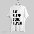 Original Eat Sleep Cook Repeat Chef Cook
