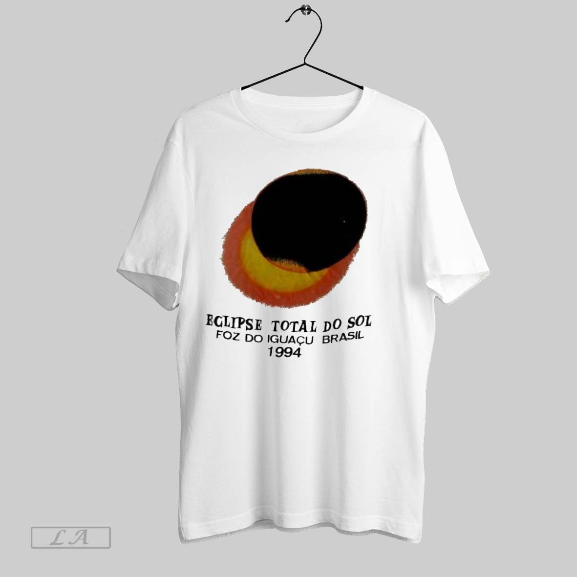 Original Eclipse Total Do Sol Foz Do Iguacu Brasil 1994