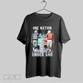 Original Emmitt Smith And Vince Young One Nation Under God