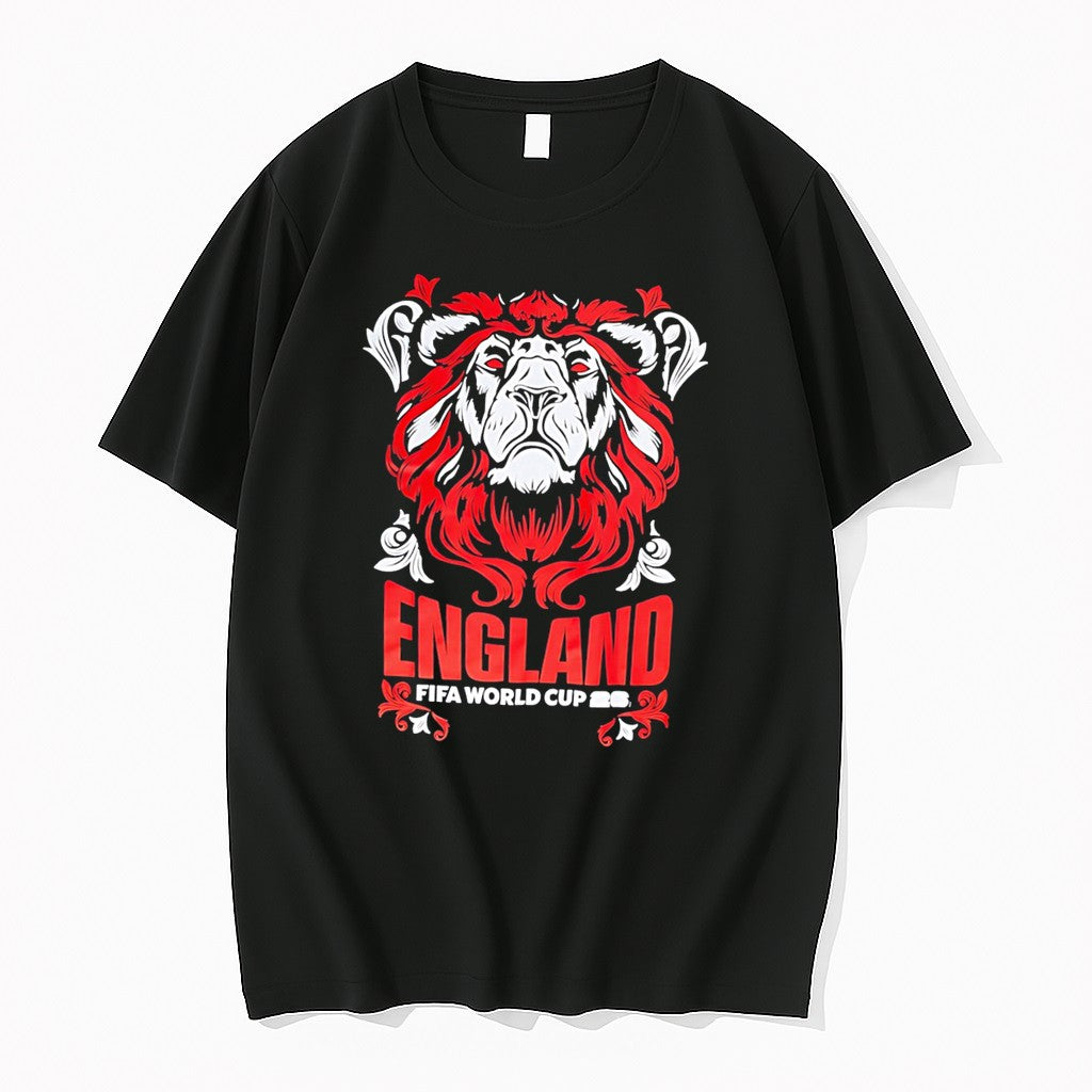 Original England Fifa World Cup 2026 Logo Tee Tshirts Jpg