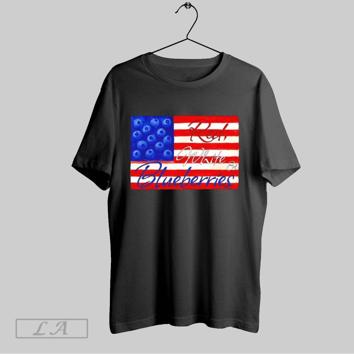 Original Erika Kirk Red White And Blueberries Usa Flag