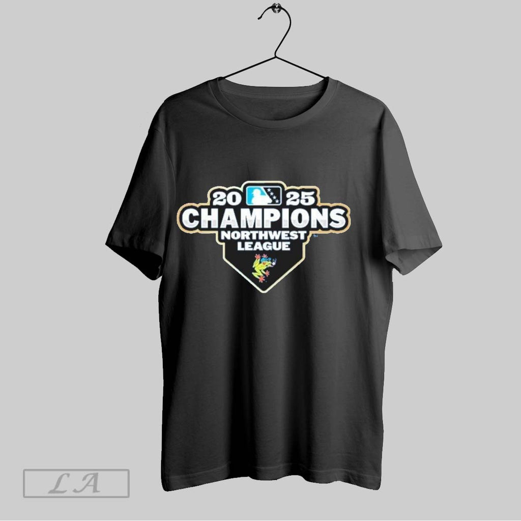 Original Everett Aquasox 2025 Northwest League Champions Logo