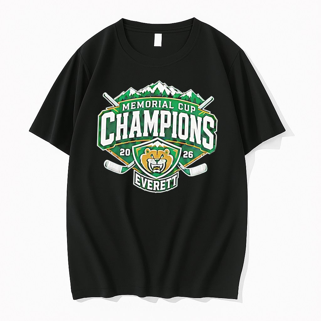Original Everett Silvertips 2026 Memorial Cup Champions Tee Tshirts Jpg