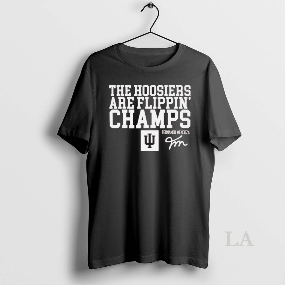 Original Fernando Mendoza Hoosiers Are Flippin Champs T-Shirts, Hoodie, Sweatshirt | AU01DripNestTees.com