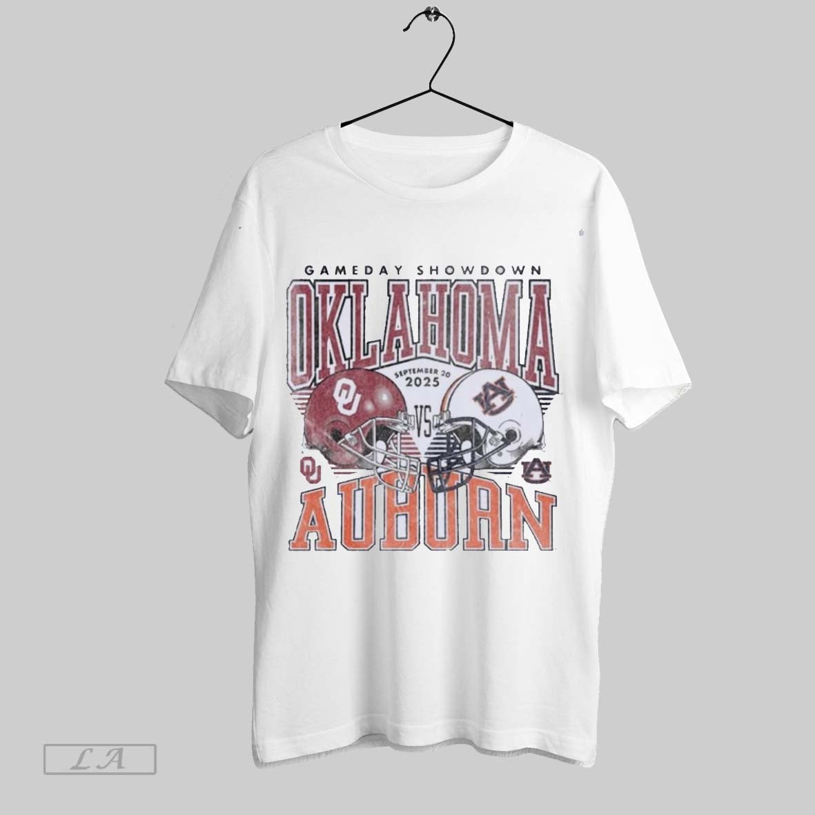 Original Football Showdown Oklahoma Sooners Vs Auburn Tigers