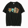 Original Fox Alien Tower Harp Representing Void Black Tshirts Jpg