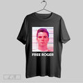 Original Free Roger Roger Stone Black And White Photo Mugshot