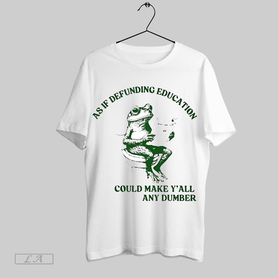 Original Frog As If Defunding Education Could May Yall Any Dumber
