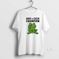 Original Frog Hide And Seek Champion T-Shirts, Hoodie, Sweatshirt | AU01DripNestTees.com