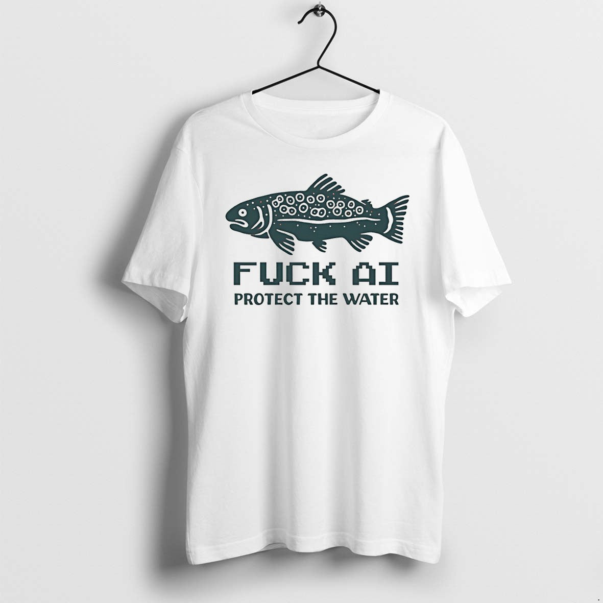 Original Fuck Ai Protect The Water Vintage Tshirts Jpg