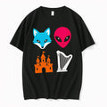 Original Funny Spurs Fox Alien Castle Harper Basketball Meme Tshirts Jpg