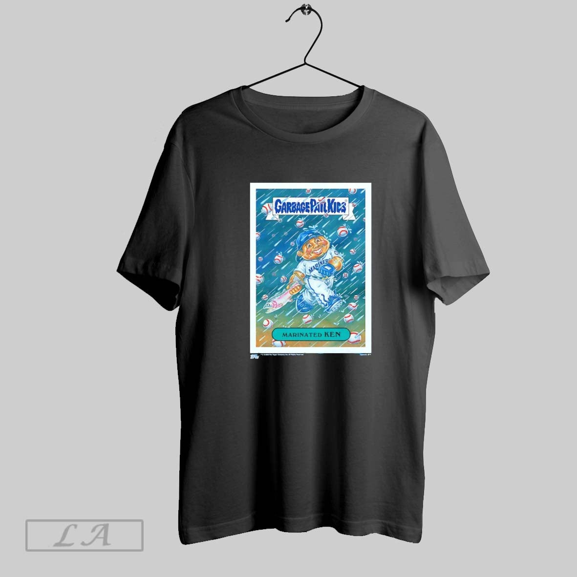 Original Garbage Pail Kids X Seattle Mariners Marinated Ken