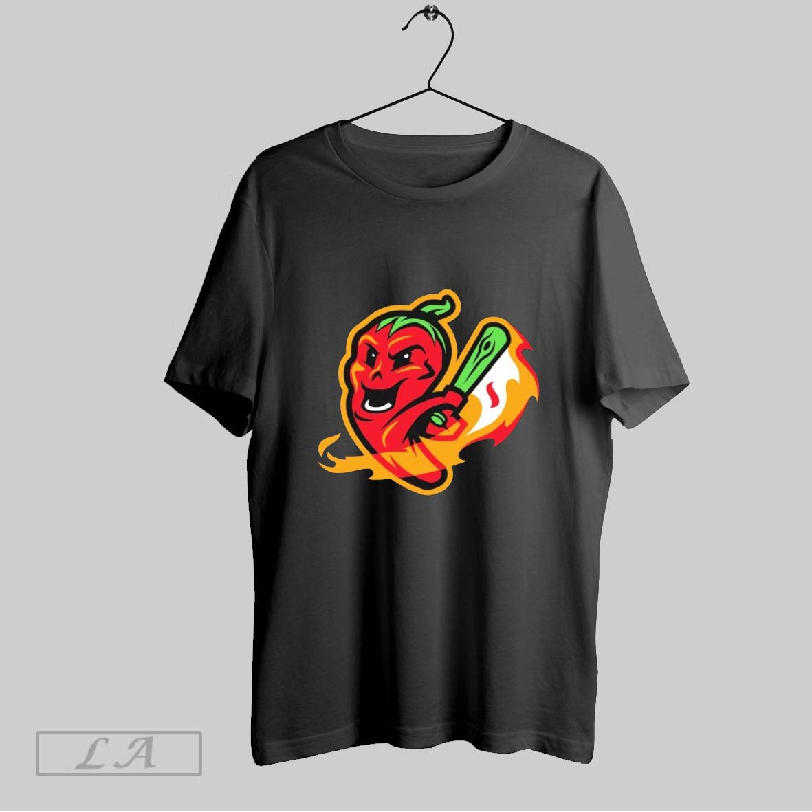 Original Gastonia Ghost Peppers Duo Logo