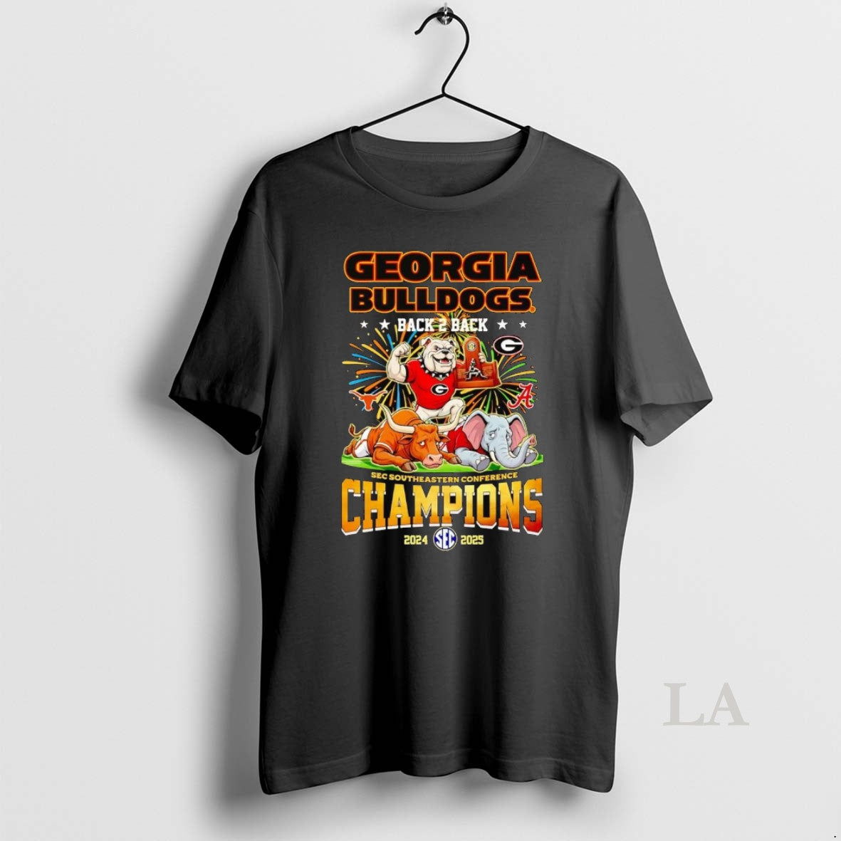 Original Georgia Bulldogs 2025 Back 2 Back Sec Southeastern Conference Champions T-Shirts, Hoodie, Sweatshirt