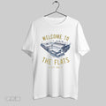 Original Georgia Tech Yellow Jackets Welcome To The Flats Stadium Est 1905