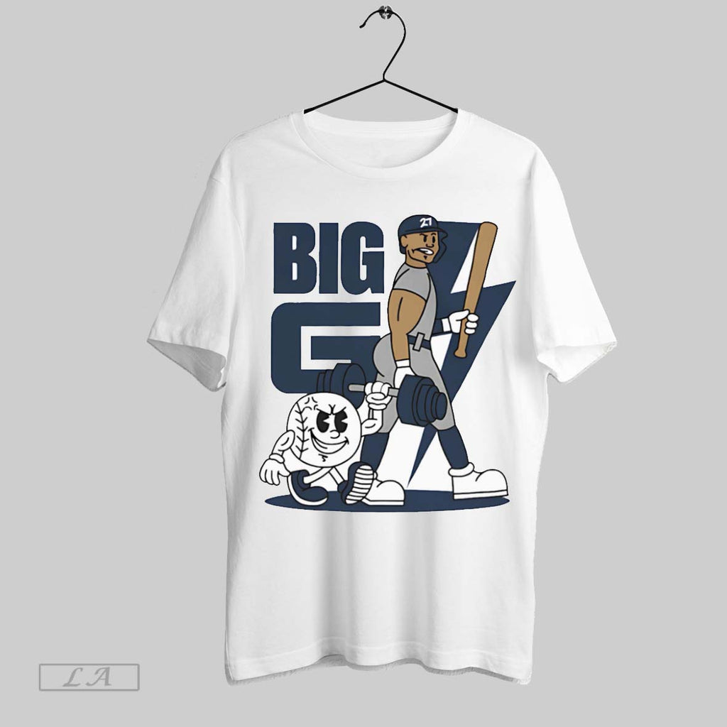 Original Giancarlo Stanton Big G Summer Cartoon