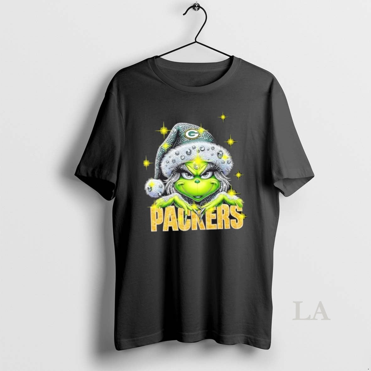 Original Glitter Diamond Grinch Girl X Green Bay Packers Football Graphic T-Shirts, Hoodie, Sweatshirt | AU01DripNestTees.com