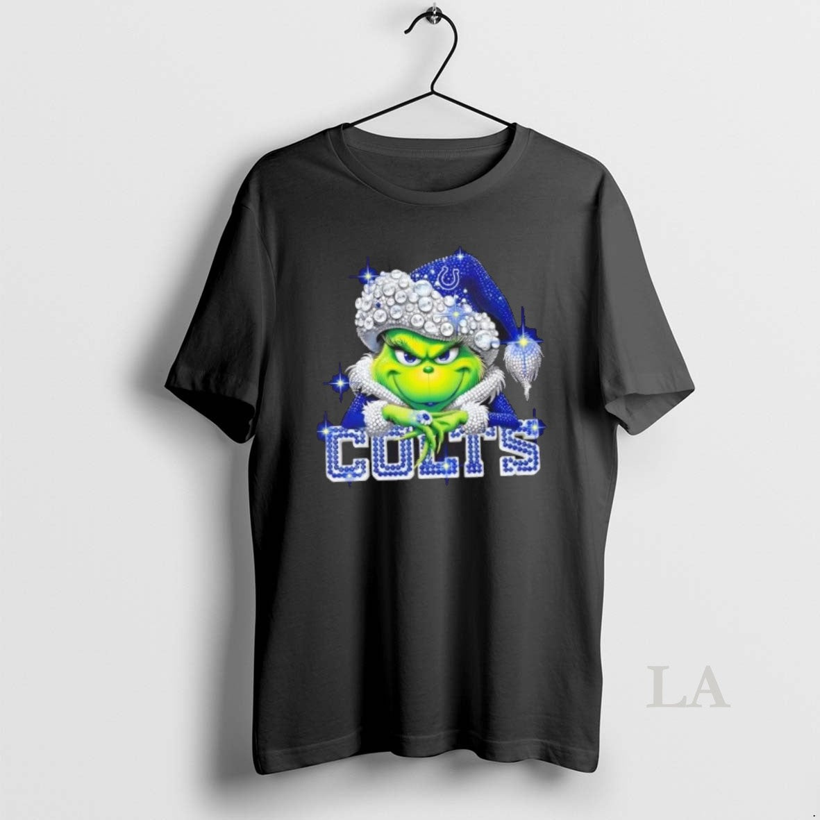 Original Glitter Diamond Grinch Girl X Indianapolis Colts Football Graphic T-Shirts, Hoodie, Sweatshirt