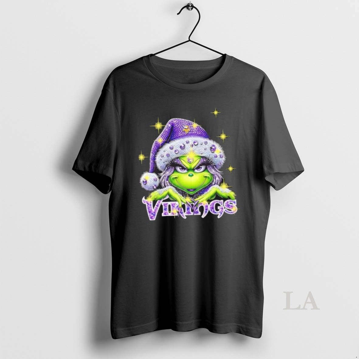 Original Glitter Diamond Grinch Girl X Minnesota Vikings Football Graphic T-Shirts, Hoodie, Sweatshirt | AU01DripNestTees.com