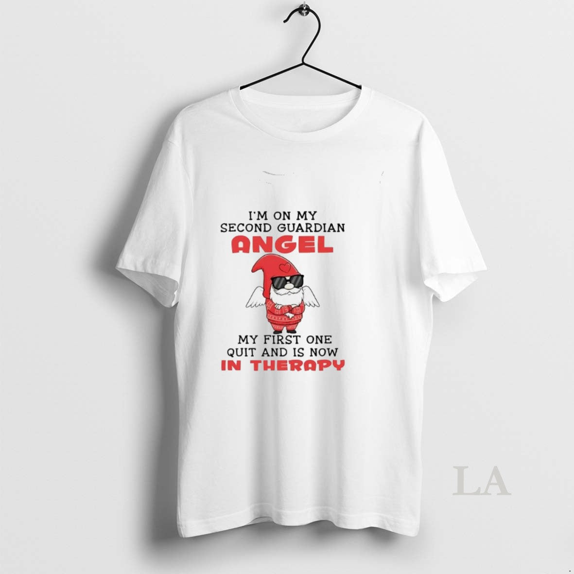 Original Gnome Im On My Second Guardian Angel My First One Quit T-Shirts, Hoodie, Sweatshirt | AU01DripNestTees.com