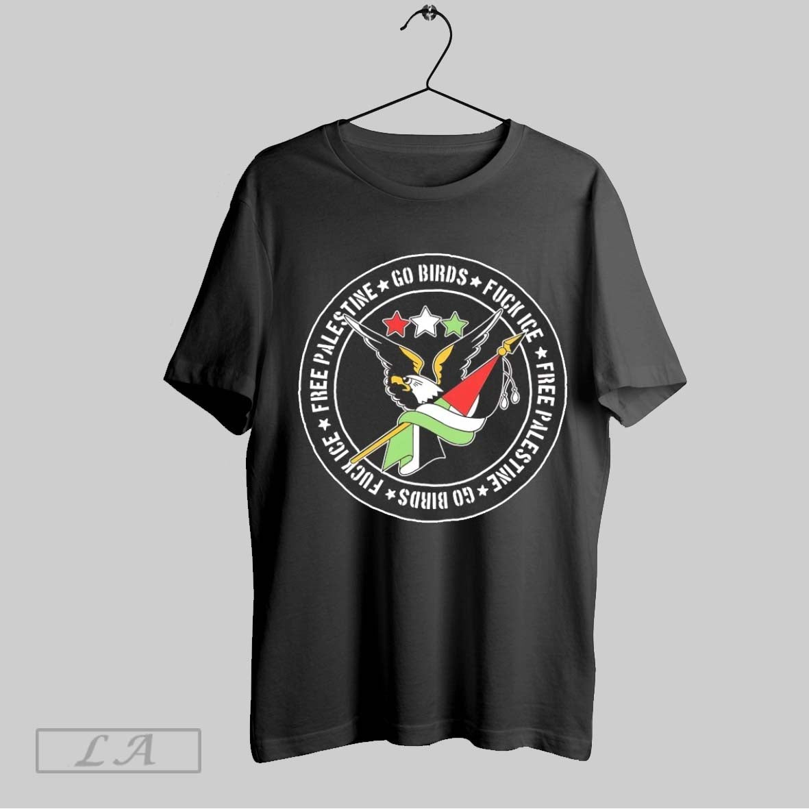 Original Go Birds Free Palestine Fuck Ice