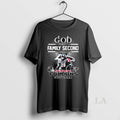 Original God First Family Second Then Atlanta Falcons Mascot T-Shirts, Hoodie, Sweatshirt | AU01DripNestTees.com