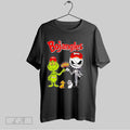 Original Grinch And Jack Skellington Fist Bump Bojangles Halloween