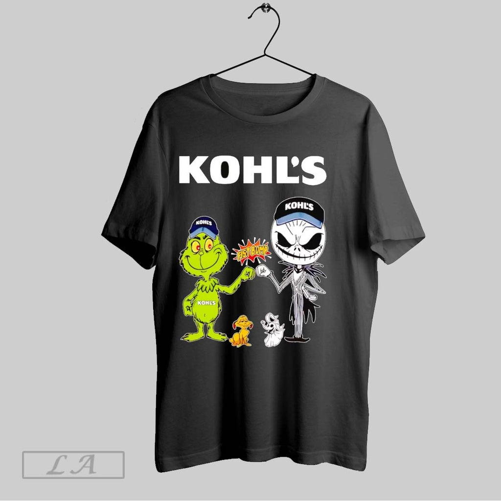 Original Grinch And Jack Skellington Fist Bump Kohls Halloween