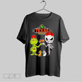 Original Grinch And Jack Skellington Fist Bump Texas Roadhouse Halloween