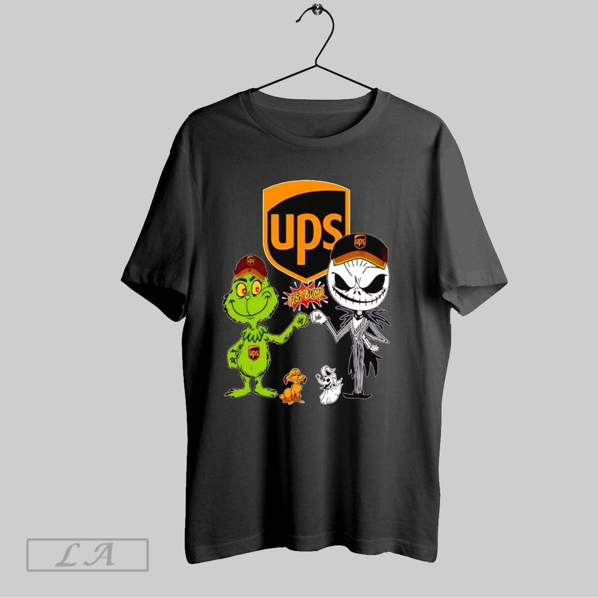 Original Grinch And Jack Skellington Fist Bump Ups Halloween