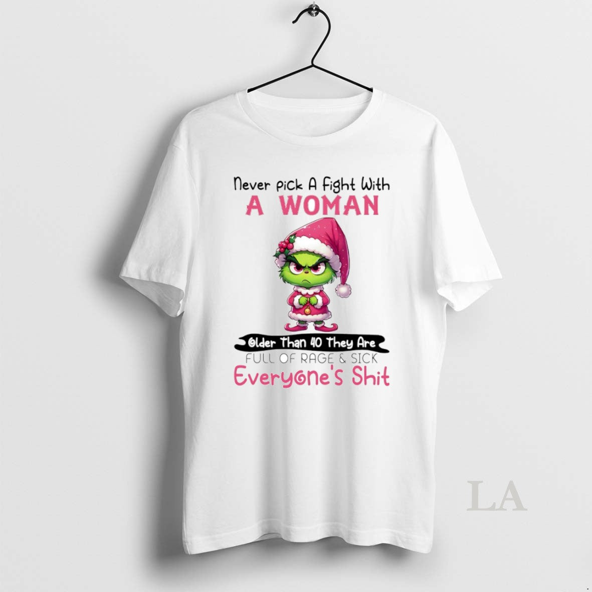 Original Grinch Never Pick A Fight With A Woman Circle T-Shirts, Hoodie, Sweatshirt | AU01DripNestTees.com