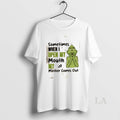 Original Grinch Sometimes When I Open My Mouth My Mother Comes Out T-Shirts, Hoodie, Sweatshirt | AU01DripNestTees.com