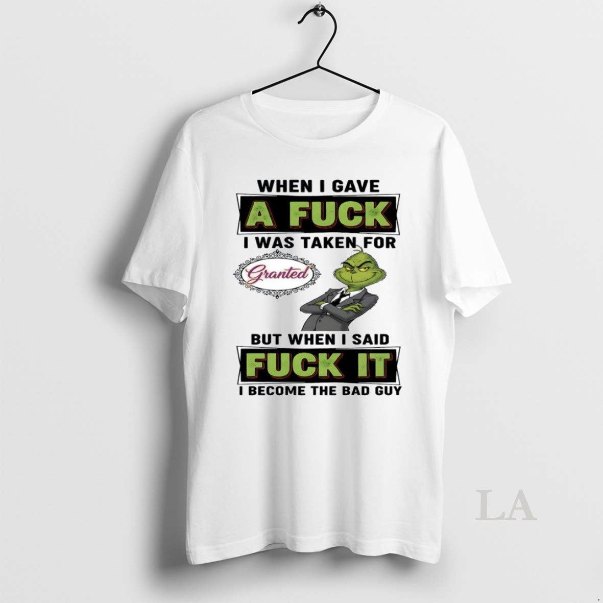 Original Grinch When I Gave A Fck I Was Taken For Granted But When T-Shirts, Hoodie, Sweatshirt | AU01DripNestTees.com