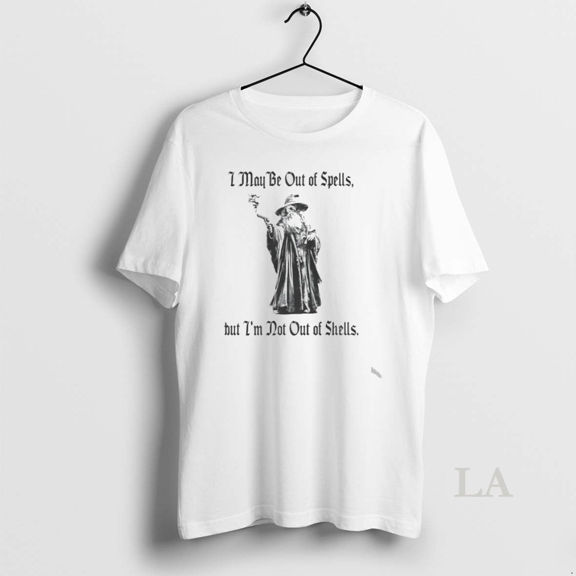Original Gun Wizard I May Be Out Of Spells But Im Not Out Of Shells T-Shirts, Hoodie, Sweatshirt | AU01DripNestTees.com