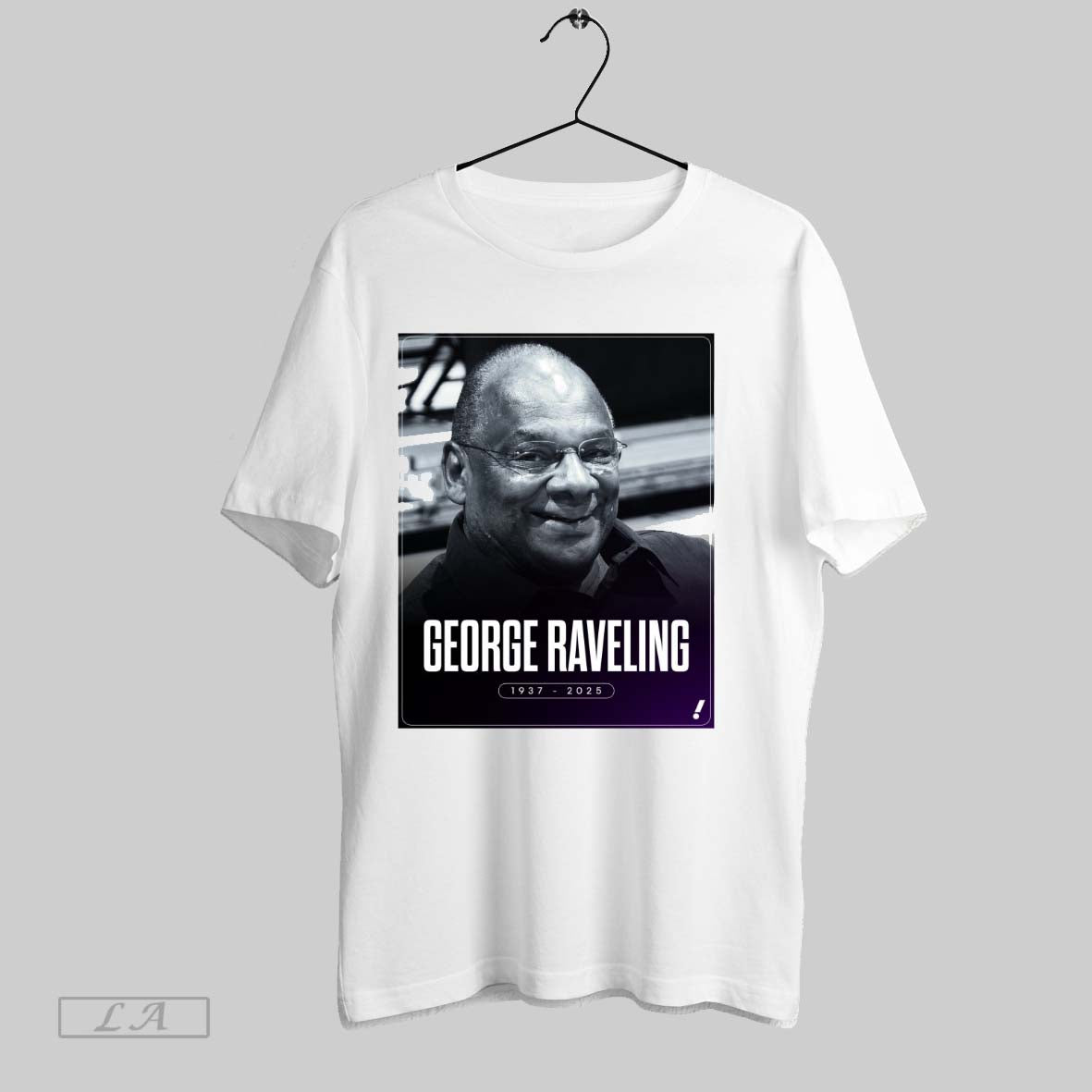 Original Hall Of Famer George Raveling Passed Away Tuesday 1937 2025 Poster