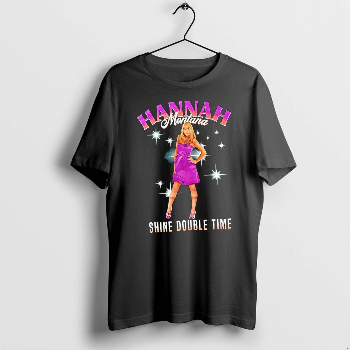 Original Hannah Montana Miley Cyrus Shine Double Time Pop Star Tshirts Jpg