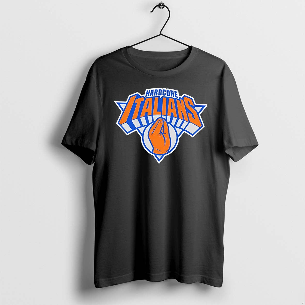 Original Hardcore Italians Ny New York Knicks Logo Tee Tshirts Jpg