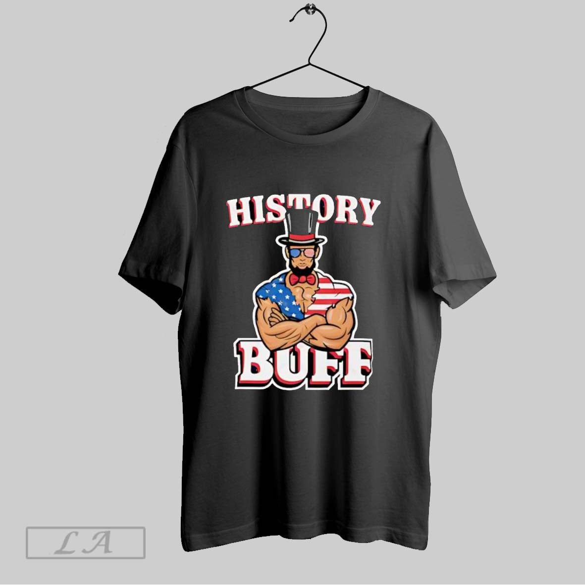 Original History Buff Abraham Lincoln Gym Bro Meme