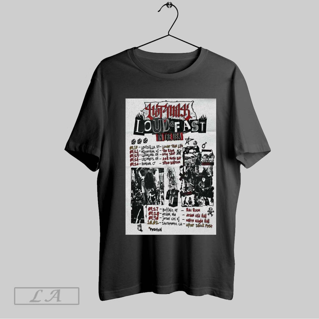 Original Hot Milk Loud And Fast In The Usa America Tour 2025 Festival