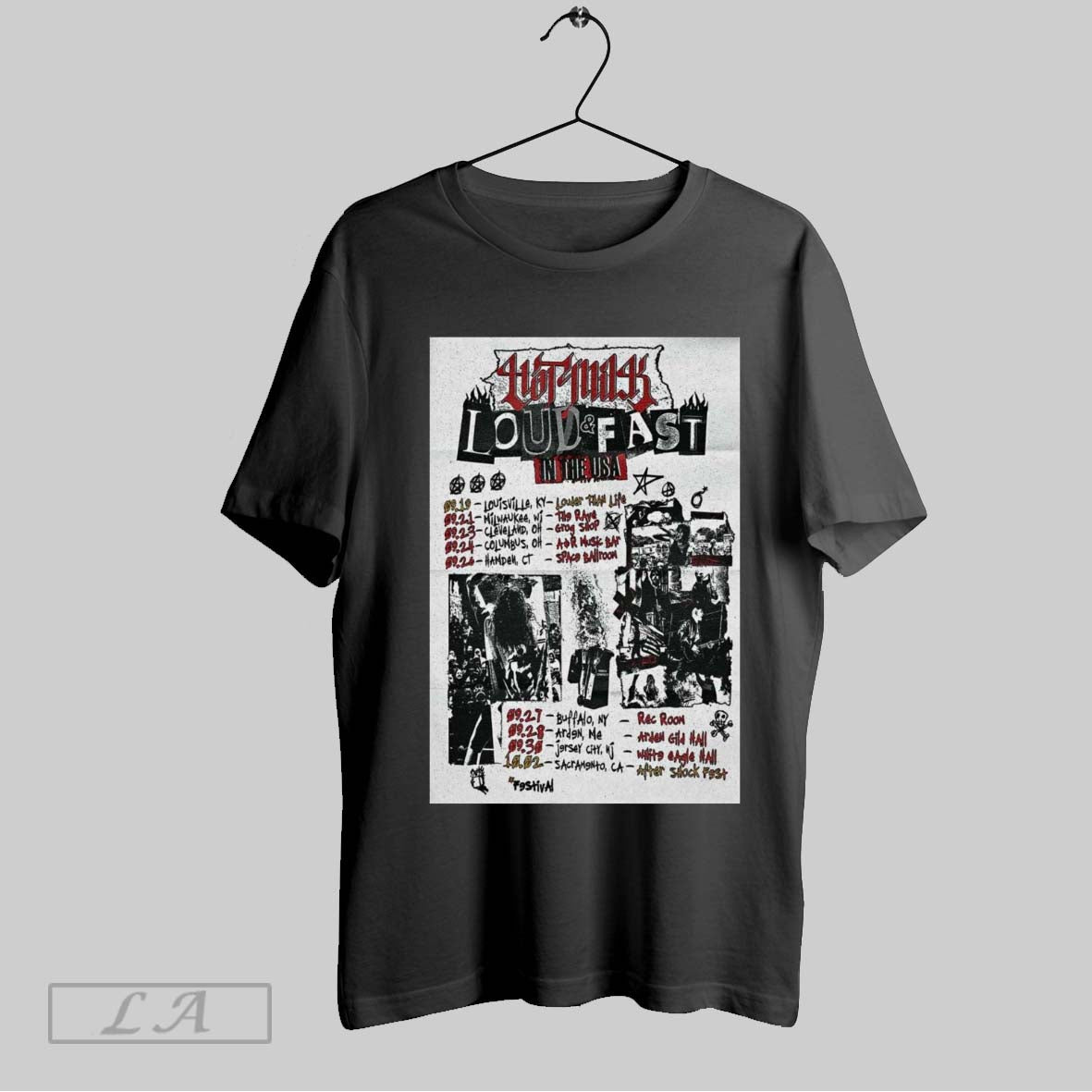 Original Hot Milk Loud And Fast In The Usa America Tour 2025 Festival