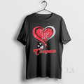 Original Houston Cougars Football In Glitter Heart Fans T-Shirts, Hoodie, Sweatshirt | AU01DripNestTees.com