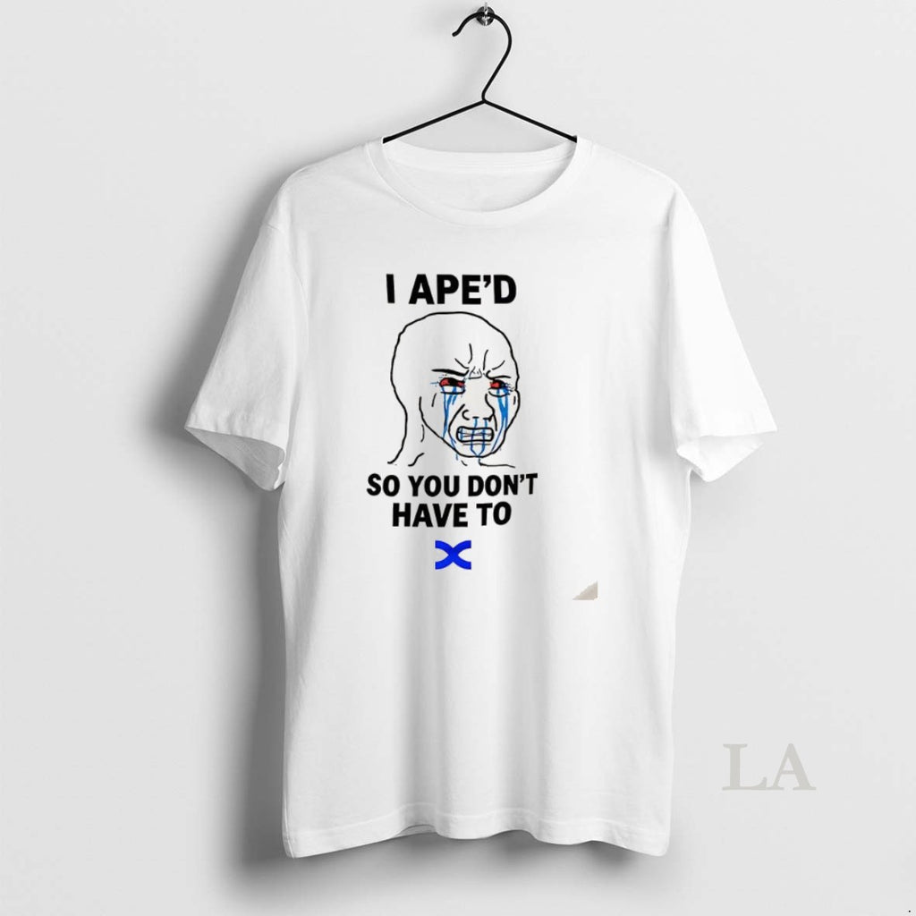 Original I Aped So You Dont Have To T-Shirts, Hoodie, Sweatshirt | AU01DripNestTees.com