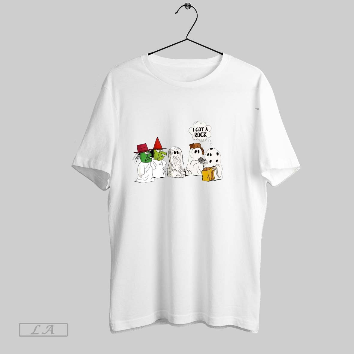 Original I Got A Rock Halloween Teacher Ghosts White S