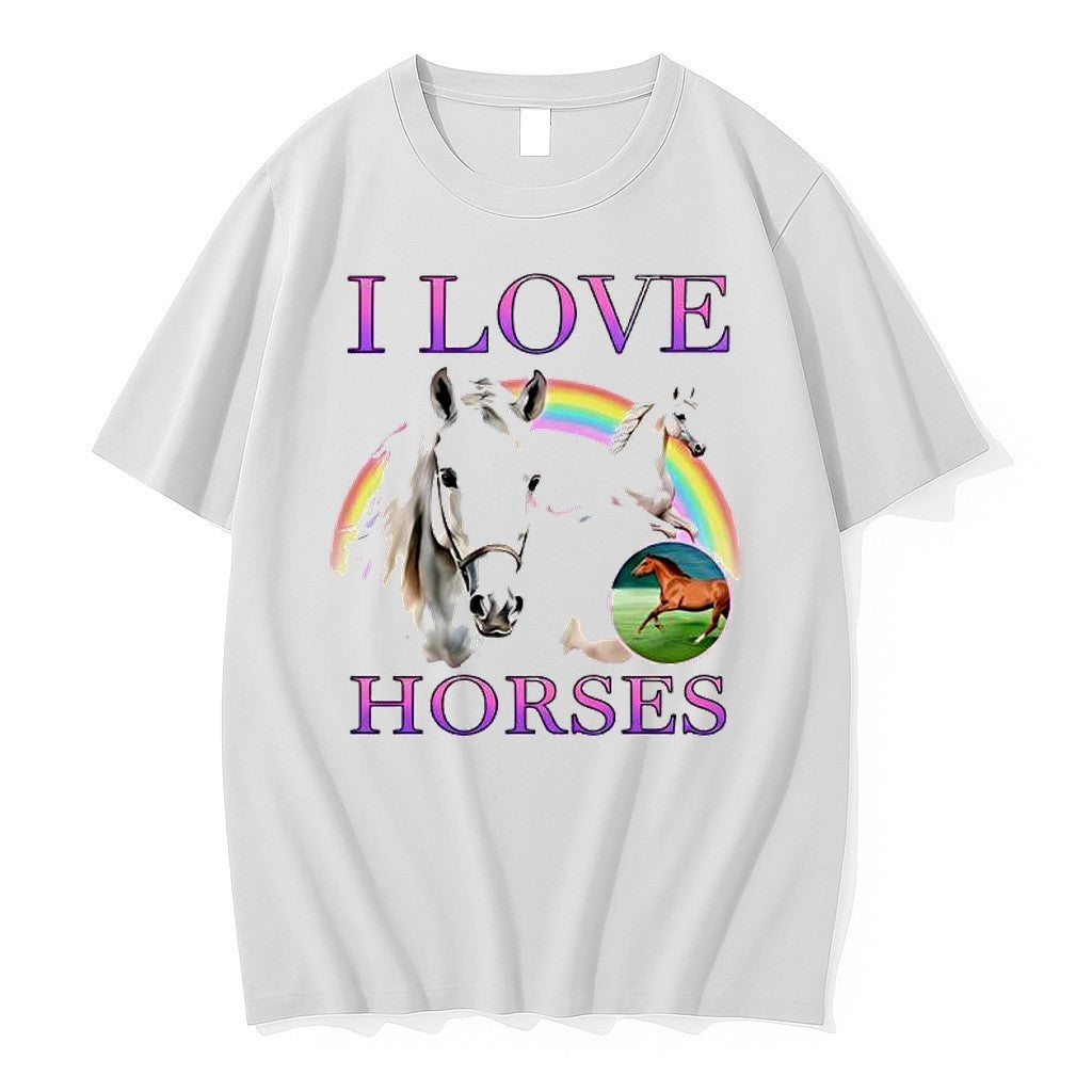 Original I Love Whores Rainbows 90s Bootleg Tshirts Jpg