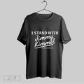 Original I Stand With Kimmel Freespeech V Neck
