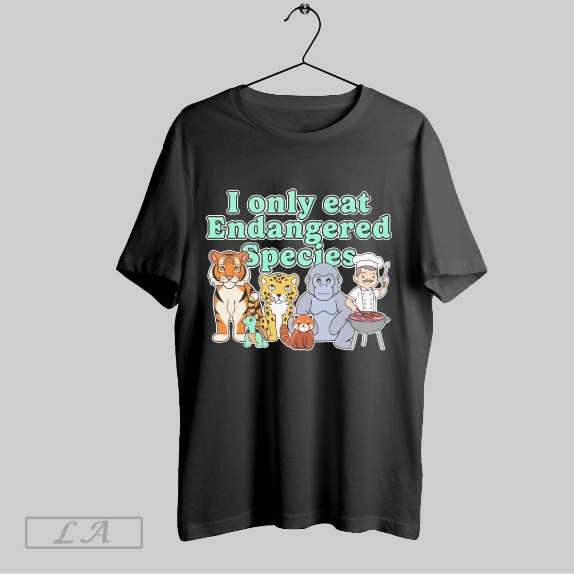 Original I Only Eat Endangered Species
