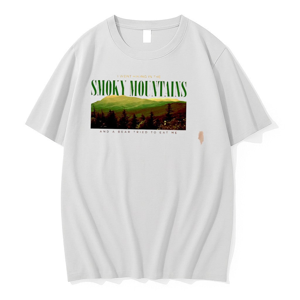 Original I Went Hiking In The Smoky Mountains Bear Tee Tshirts Jpg