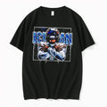 Original Iceman Chicago Bears Football Player Crossing Arms 18 Chicago Bears Black Tshirts