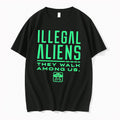 Original Illegal Aliens They Walk Among Us Ice Ufo Tee Tshirts Jpg